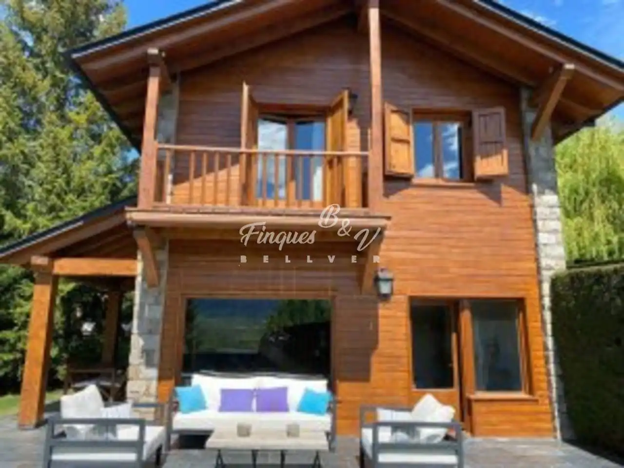 Terraza de Casa o chalet de alquiler en Isòvol con Calefacción, Jardín privado y Parquet