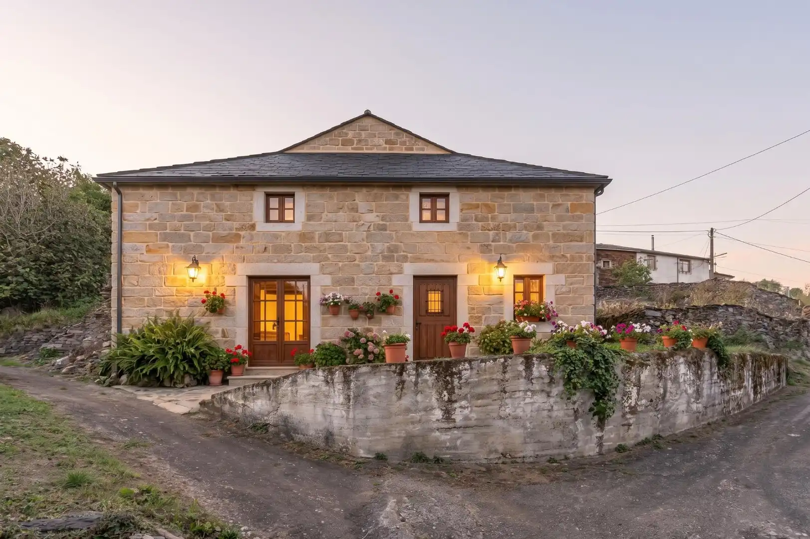 Vista exterior de Finca rústica en venda en Negueira de Muñiz , Lugo