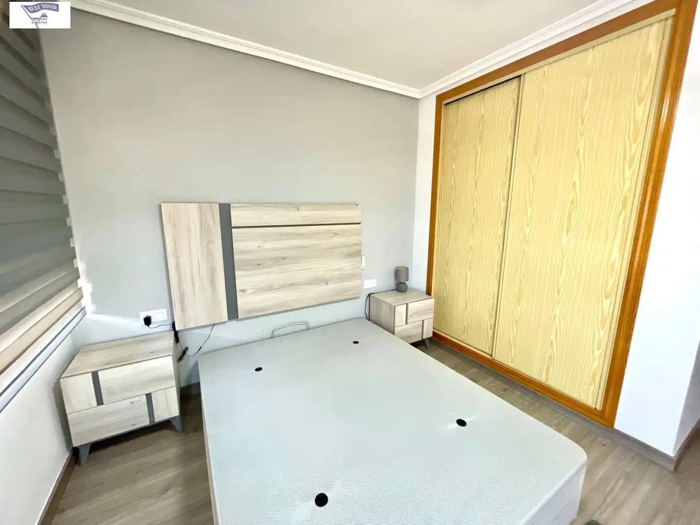 Bedroom of Apartments for rent in Albacete  with Air Conditioner, Heating and Storage room