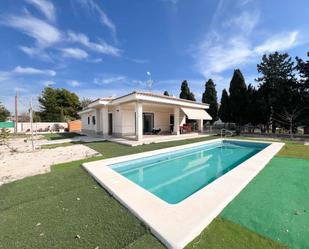 Swimming pool of House or chalet for sale in Alicante / Alacant  with Air Conditioner, Heating and Private garden