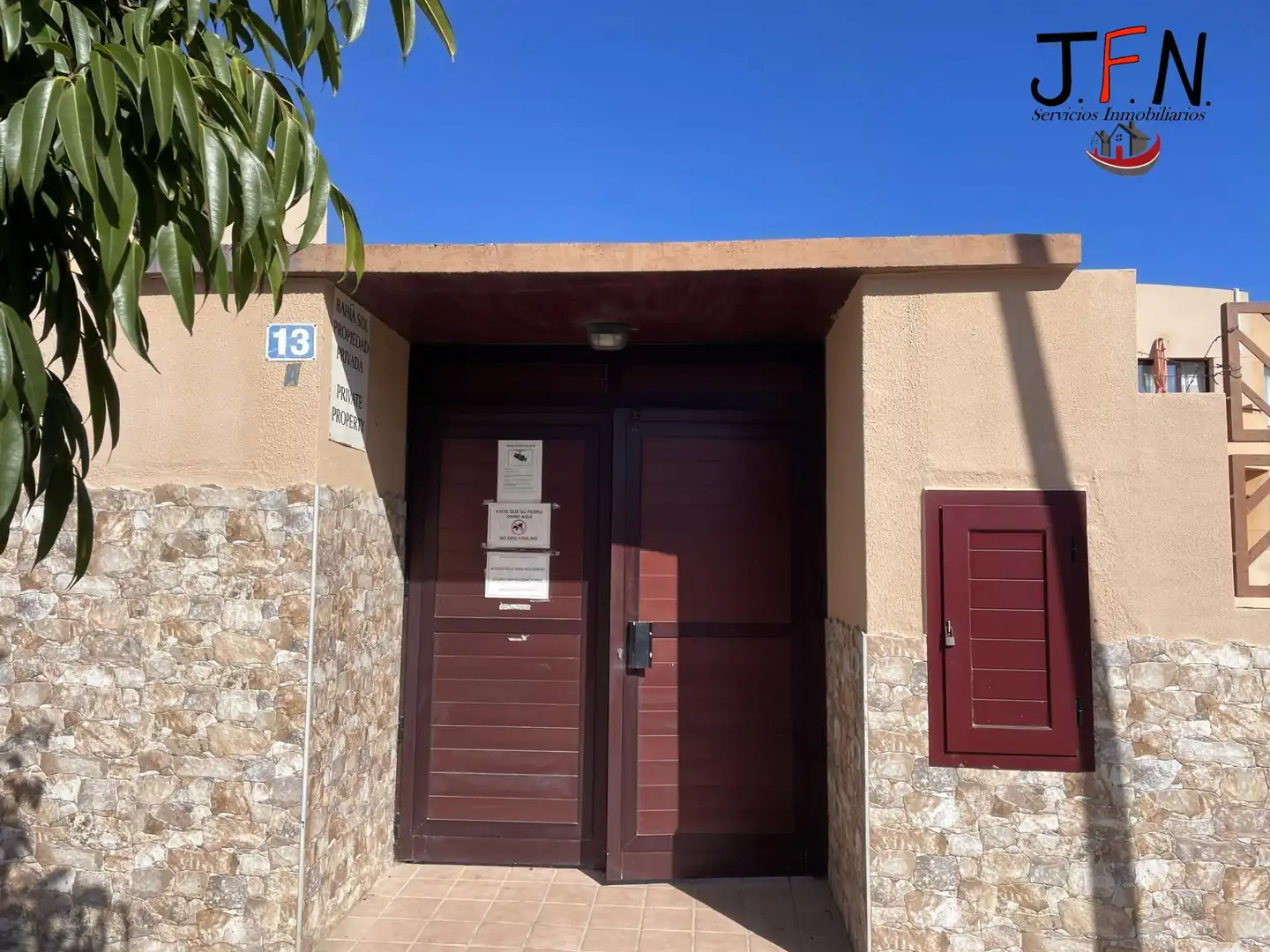 Exterior view of Ground floor for rent in Antigua  with Furnished, Alarm and Community pool