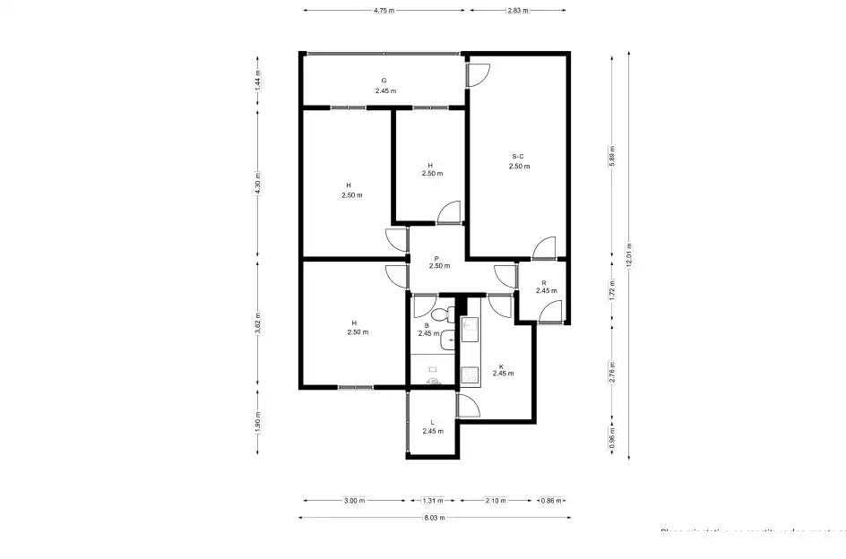 Wohnung zum Verkauf in Granollers