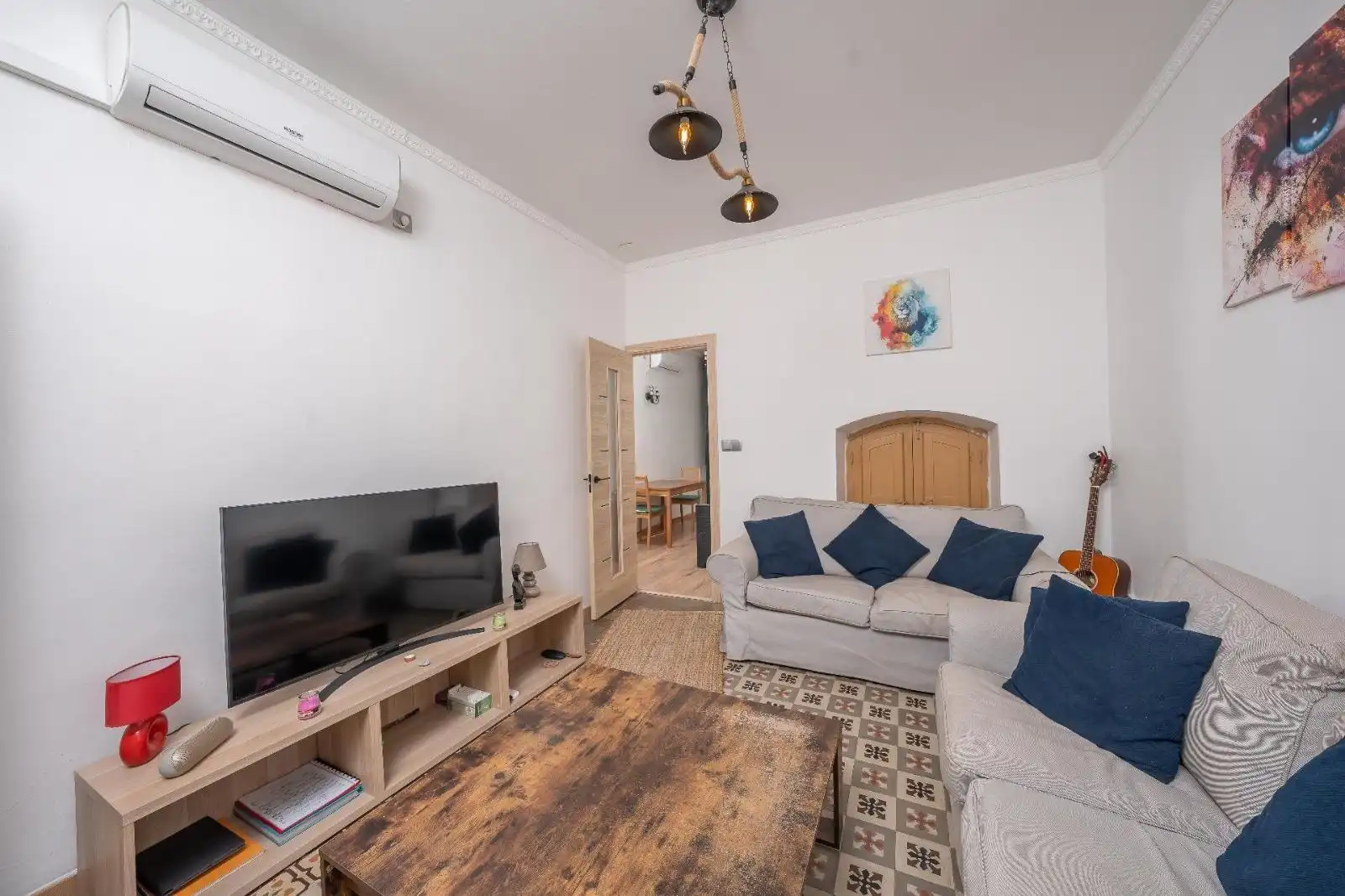 Sala de estar de Piso en venta en Alicante / Alacant