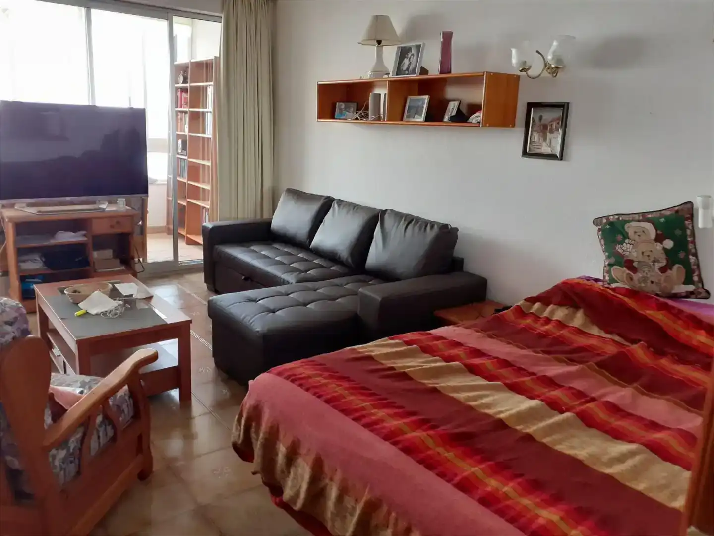 Wohnzimmer von Wohnung zur Miete in La Matanza de Acentejo mit Schwimmbad