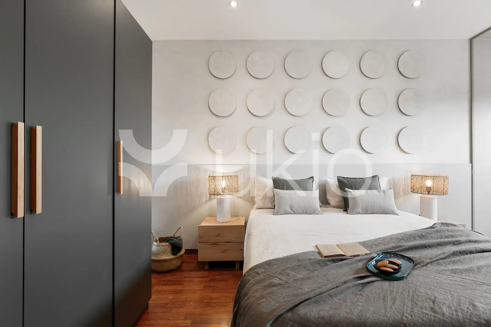 Bedroom of Apartments for rent in Barcelona  with Air Conditioner, Heating and Terrace