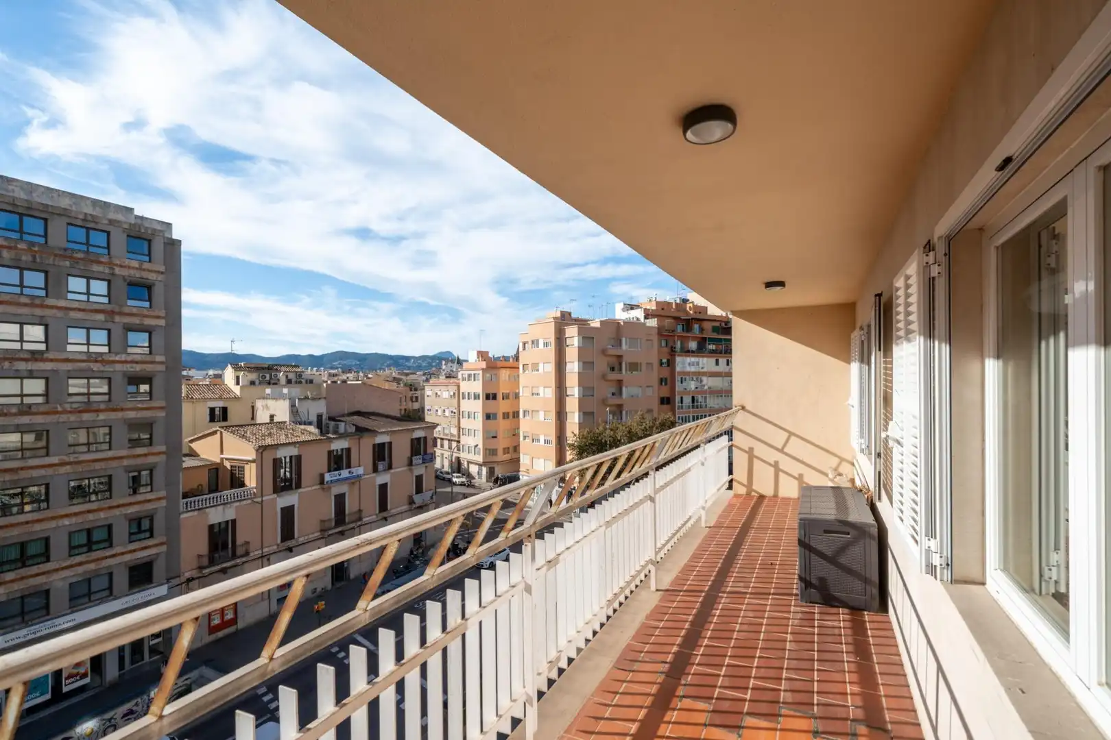 Balcony of Flat for sale in  Palma de Mallorca  with Air Conditioner, Heating and Parquet flooring