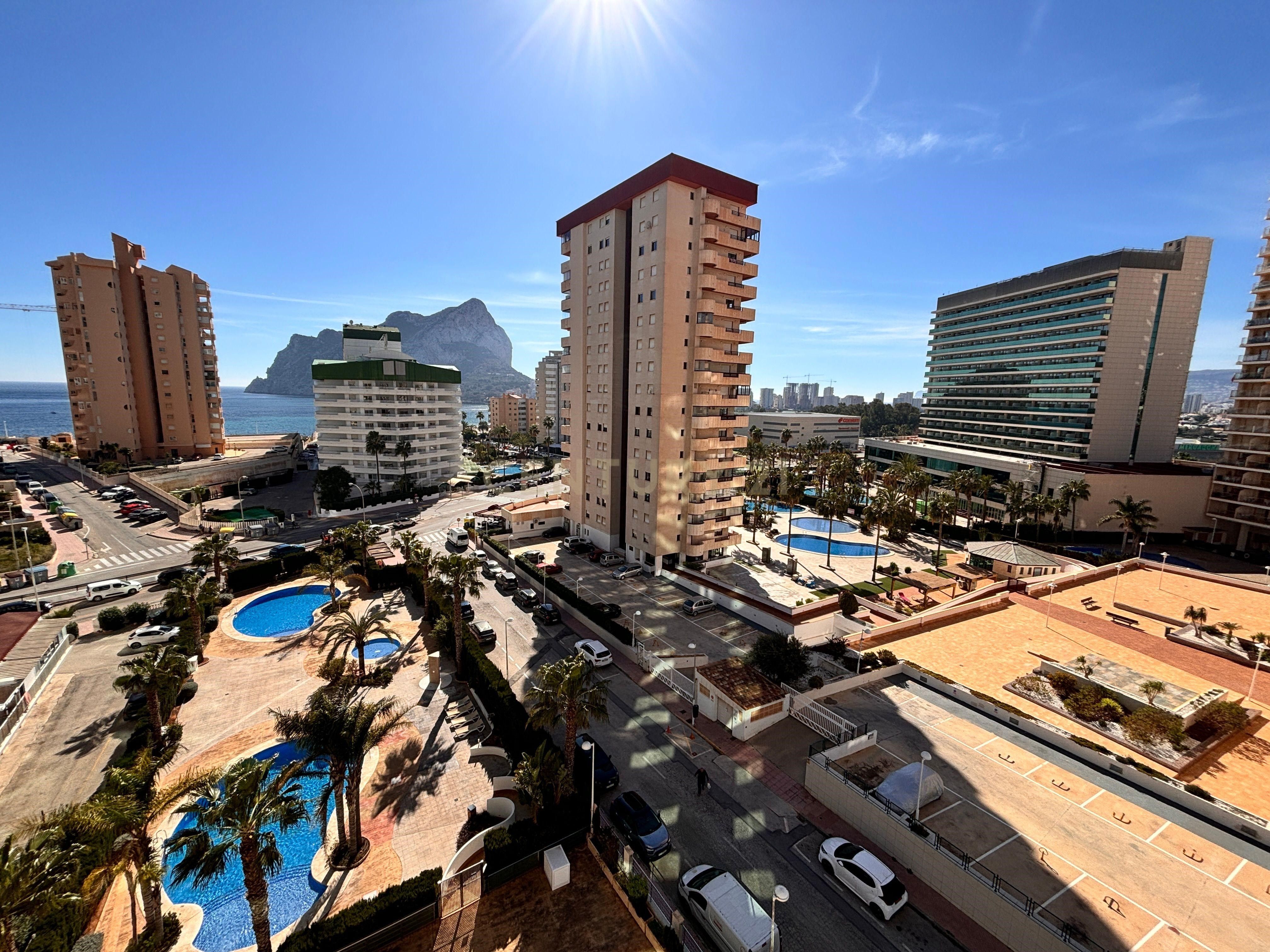Vista exterior de Pis de lloguer en Calpe / Calp amb Aire condicionat i Terrassa
