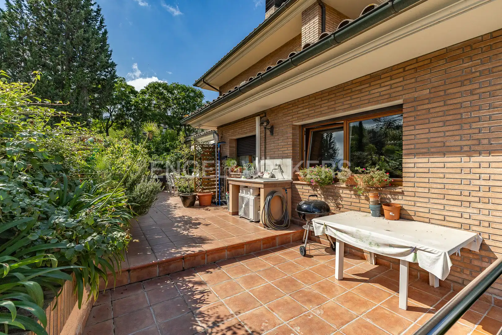 Jardín de Casa o chalet de alquiler en Sant Cugat del Vallès con Calefacción, Jardín privado y Piscina