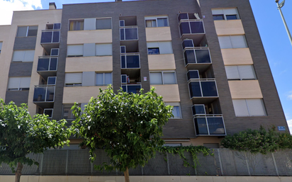 Exterior view of Flat for sale in Lardero  with Parquet flooring, Terrace and Furnished