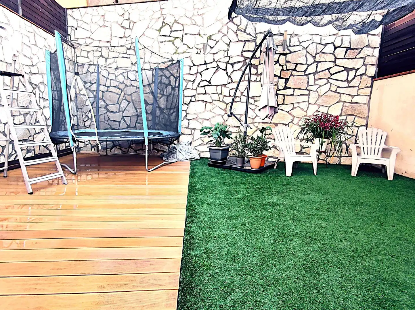 Terraza de Casa o chalet en venta en Barcelona con Aire acondicionado, Parquet y Terraza