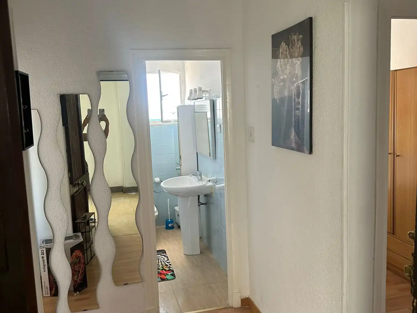 Badezimmer von Wohnung zur Miete in Murcia mit Klimaanlage, Heizung und Möbliert