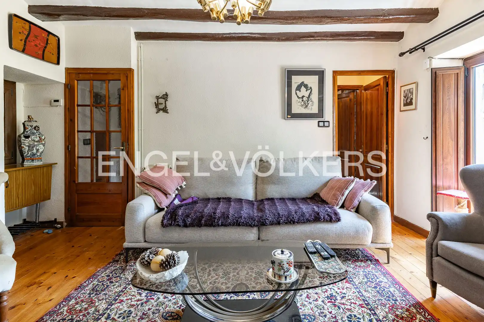 Sala de estar de Casa o chalet en venta en Castellbell i el Vilar con Calefacción