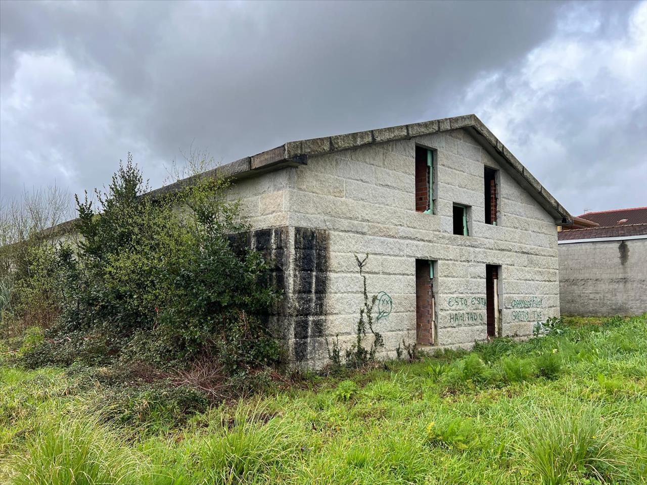 Exterior view of House or chalet for sale in Coristanco