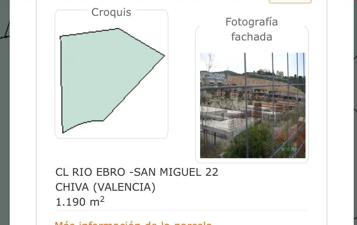 Terreny residencial en venda a Calle Río Ebro 1509, imagen 4