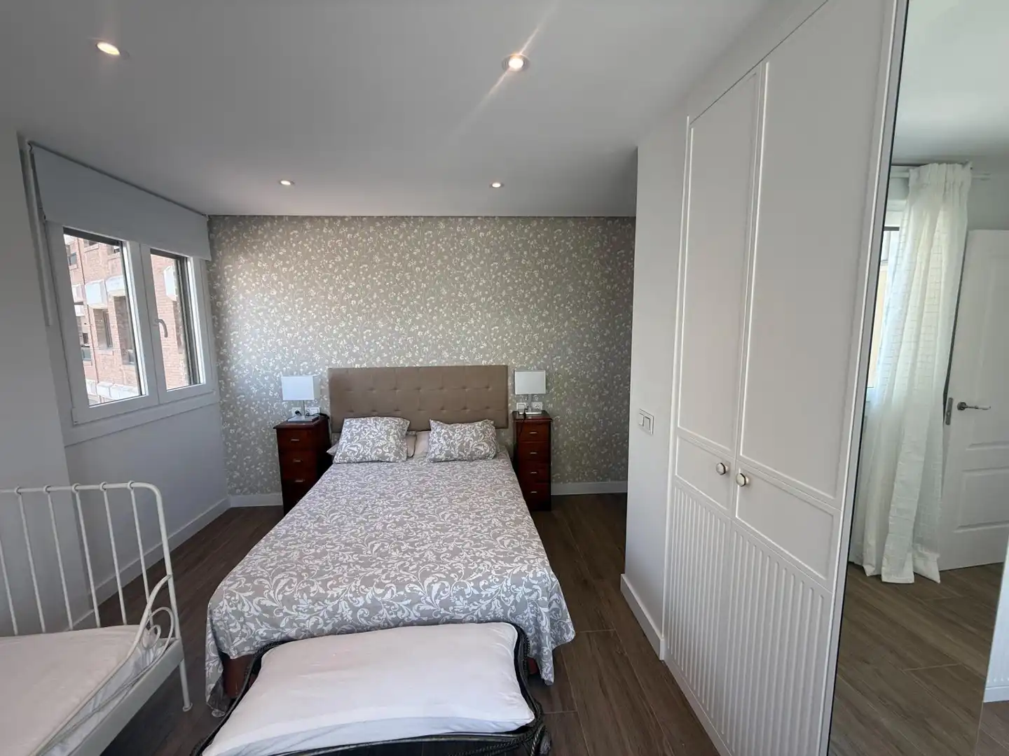 Schlafzimmer von Wohnung zur Miete in Almería mit Klimaanlage, Terrasse und Möbliert