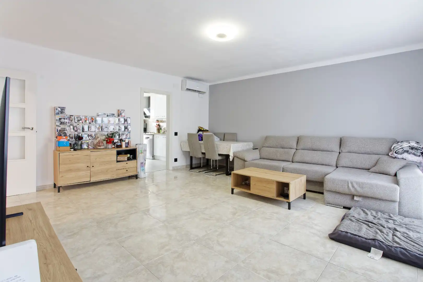 Sala de estar de Piso en venta en Terrassa con Aire acondicionado, Terraza y Horno