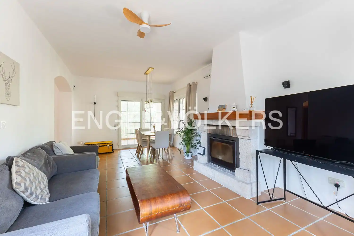 Sala de estar de Casa o chalet de alquiler en Paterna con Aire acondicionado, Calefacción y Jardín privado