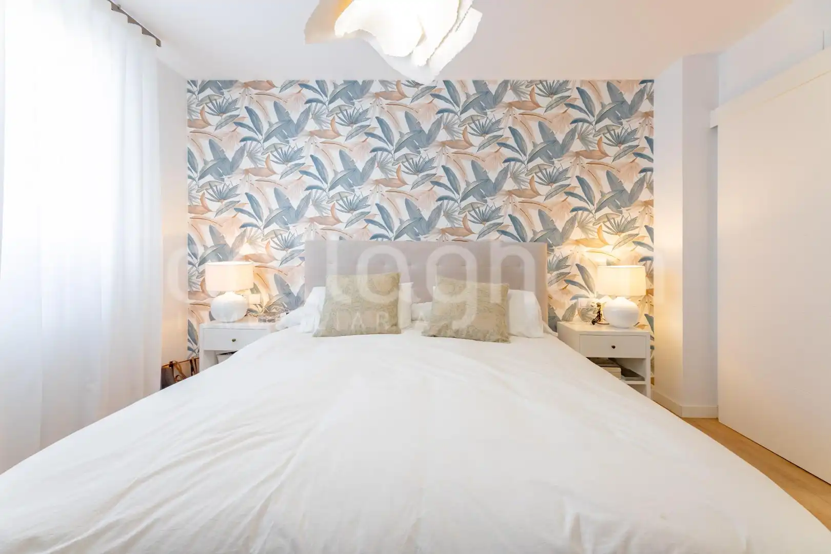 Habitación de Casa adosada en venta en Rocafort con Aire acondicionado, Calefacción y Jardín privado