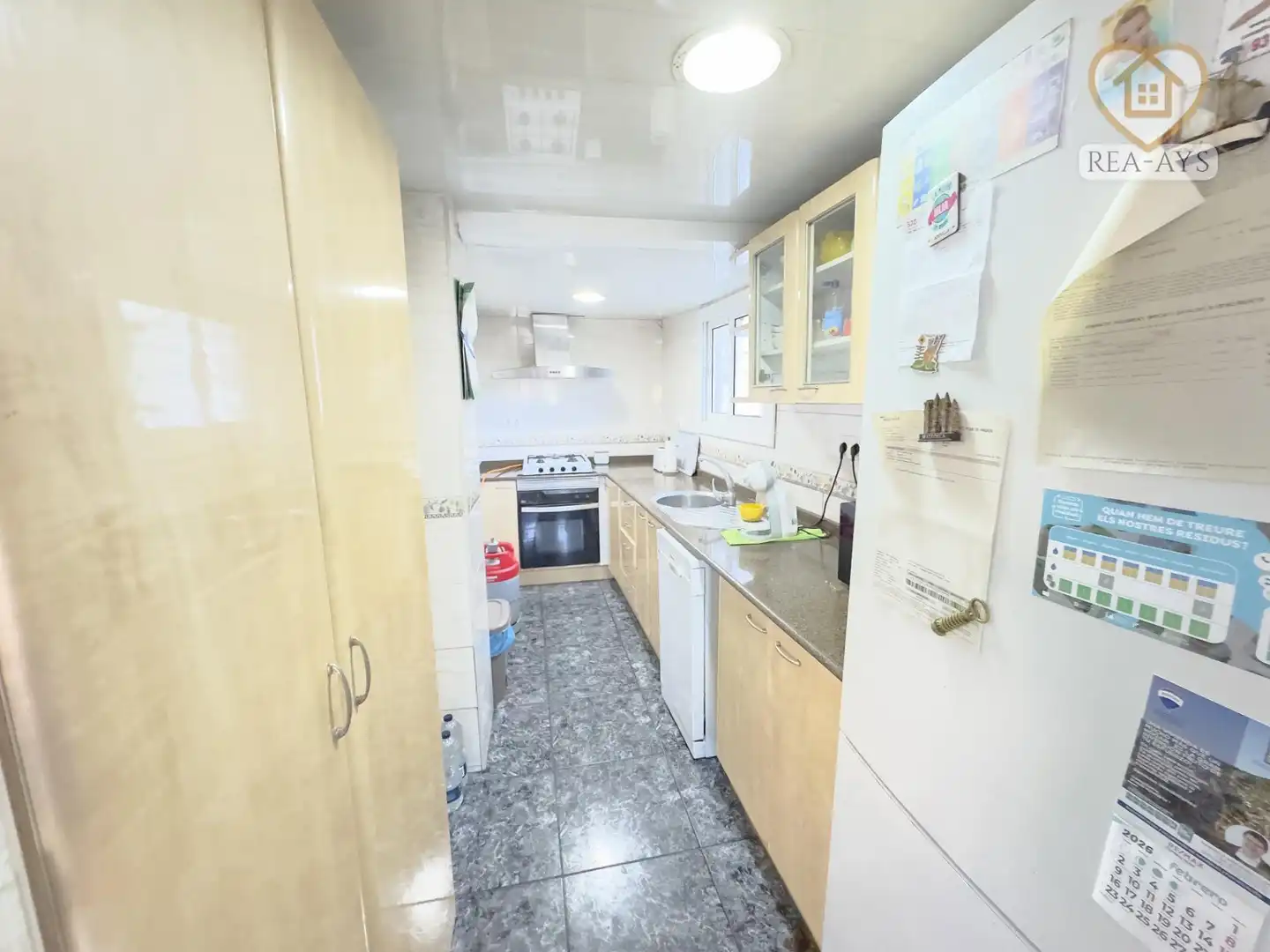 Kitchen of Houses for sale in Vallirana  with Private garden, Parquet flooring and Terrace