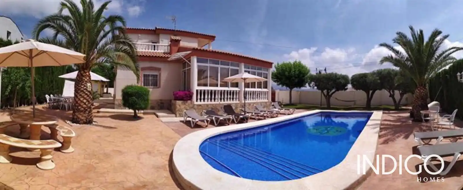 Piscina de Casa o xalet en venda en Mutxamel amb Aire condicionat, Calefacció i Terrassa