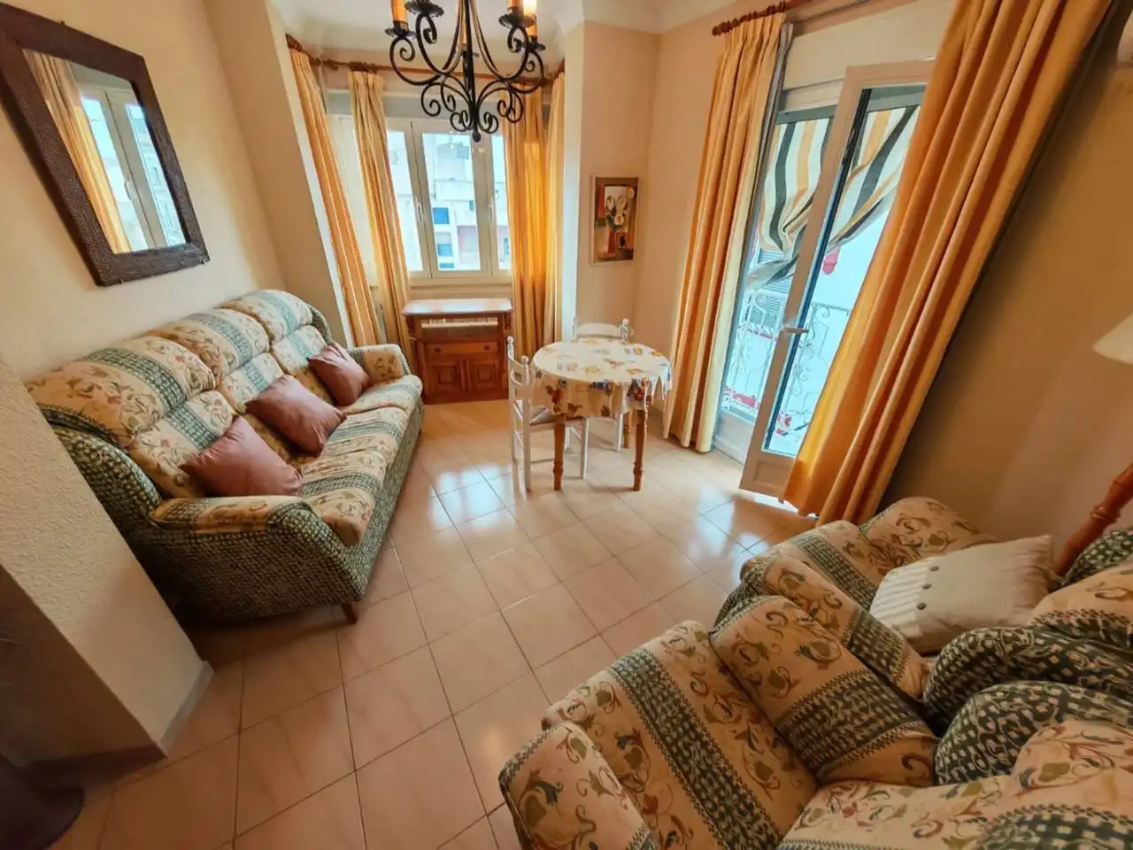 Living room of Flat for sale in Huétor Tájar  with Air Conditioner, Heating and Terrace