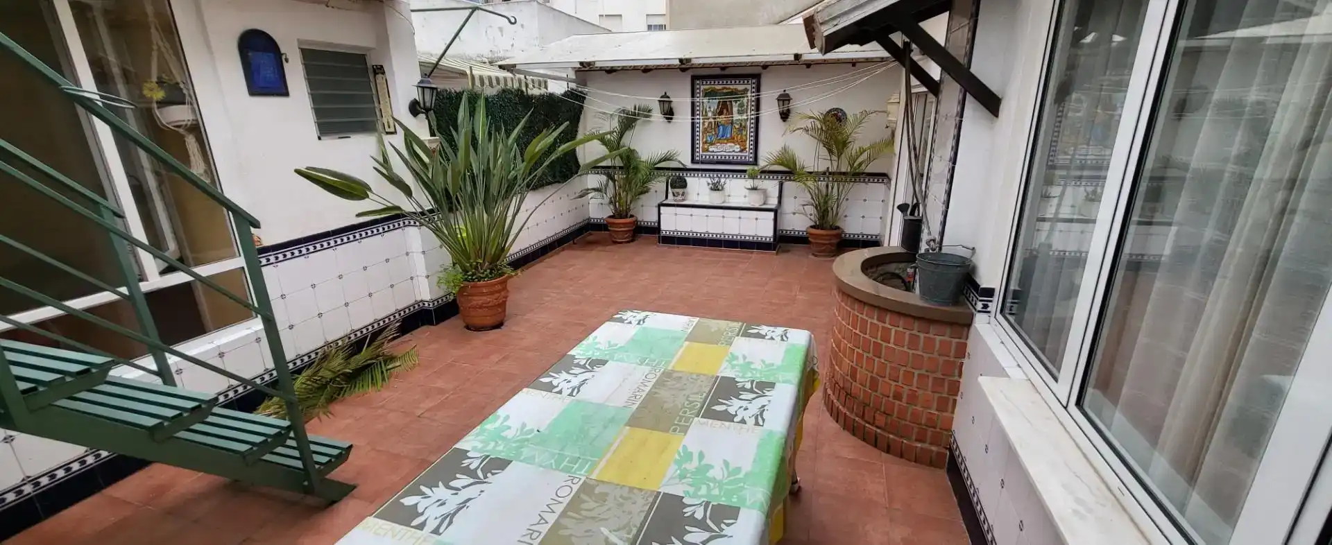 Terraza de Piso en venta en Algemesí con Aire acondicionado, Amueblado y Horno