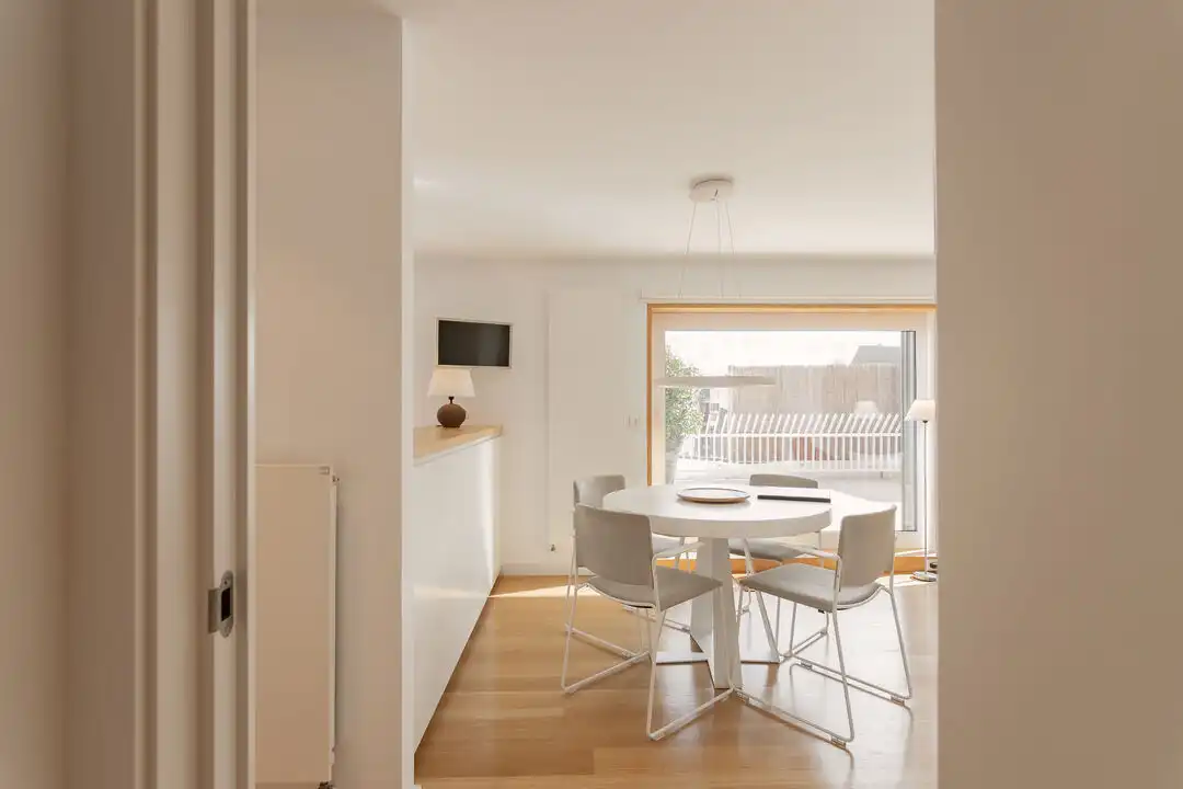 Comedor de Ático en venta en  Pamplona / Iruña con Calefacción, Terraza y Alarma