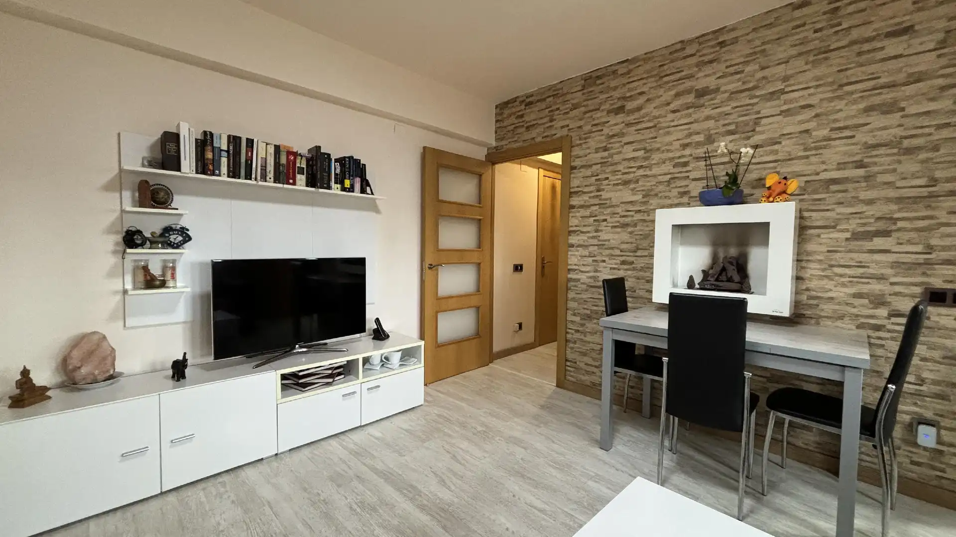 Sala d'estar de Pis en venda en Cambrils amb Calefacció, Jardí privat i Piscina