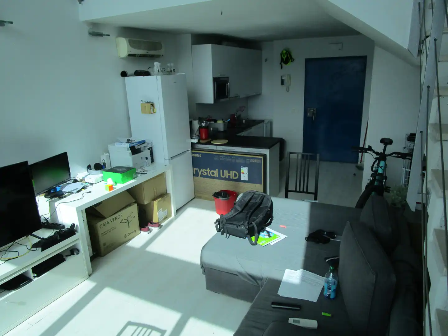 Küche von Wohnungen zum Verkauf in Madrid mit Klimaanlage, Heizung und Balkon