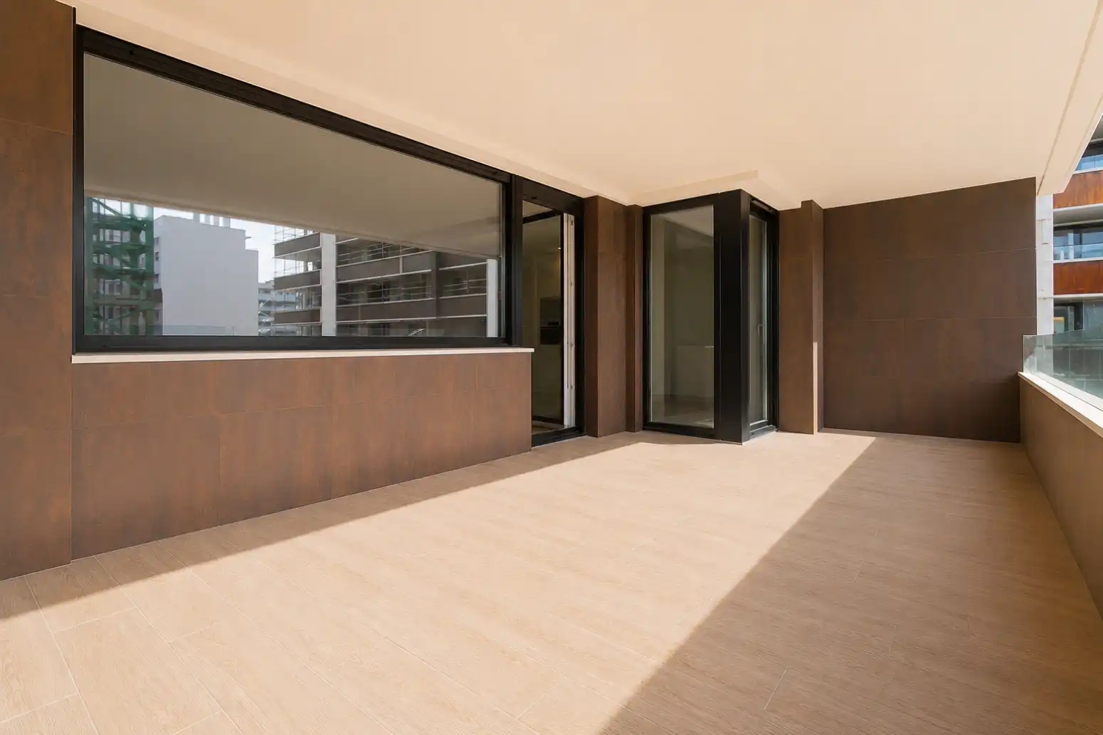 Terrasse von Wohnung zur Miete in  Pamplona / Iruña mit Heizung, Privatgarten und Terrasse