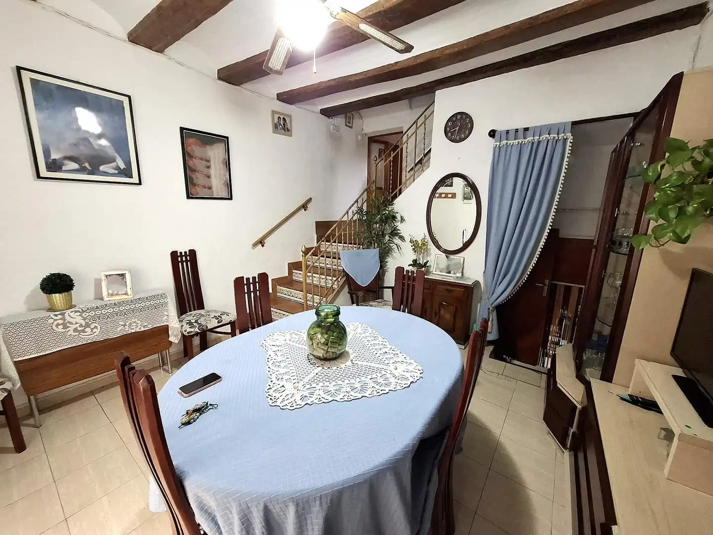Menjador de Casa o xalet en venda en Ontinyent amb Terrassa i Balcó