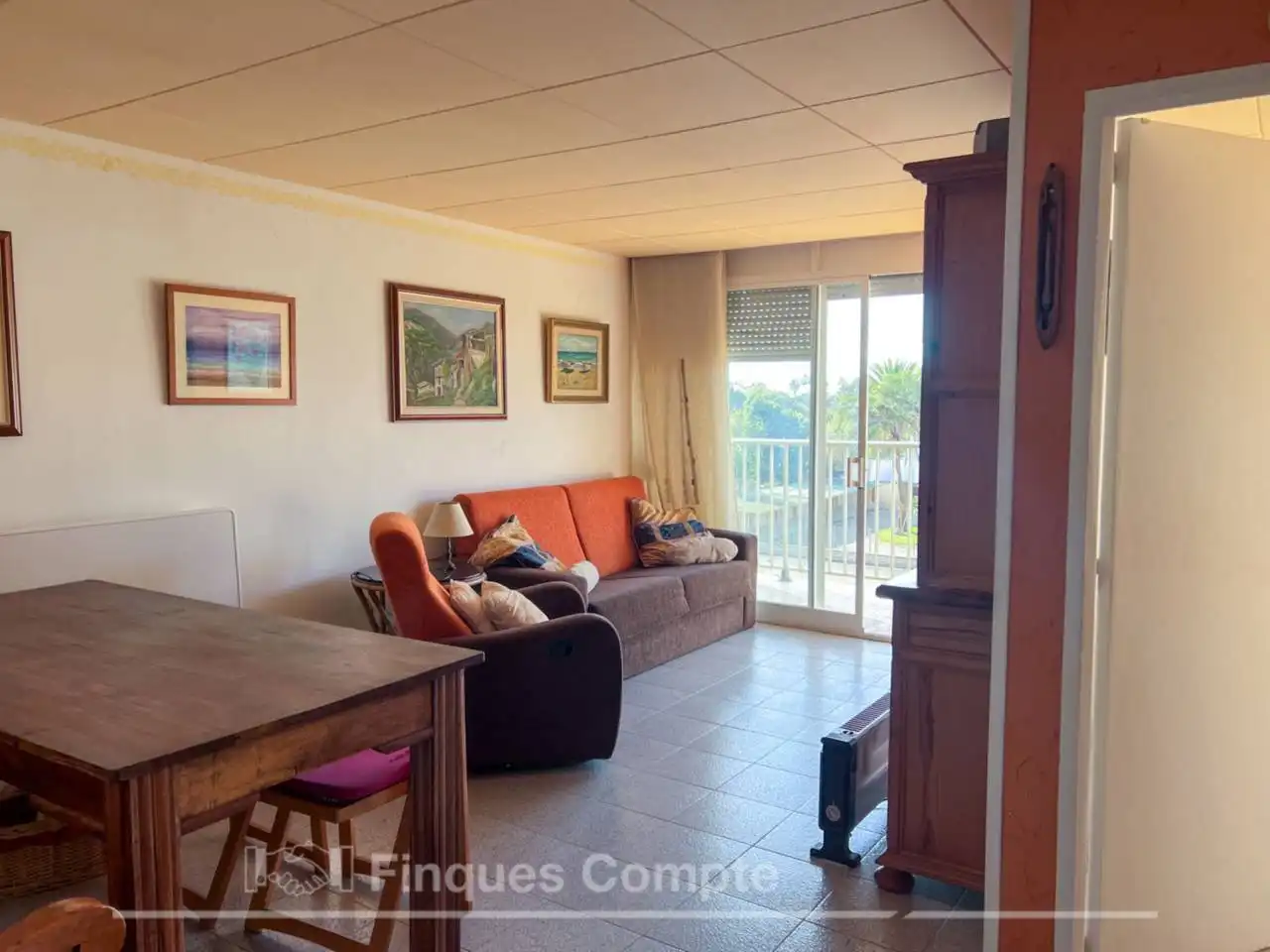 Sala de estar de Apartamento en venta en Roda de Berà con Aire acondicionado y Terraza