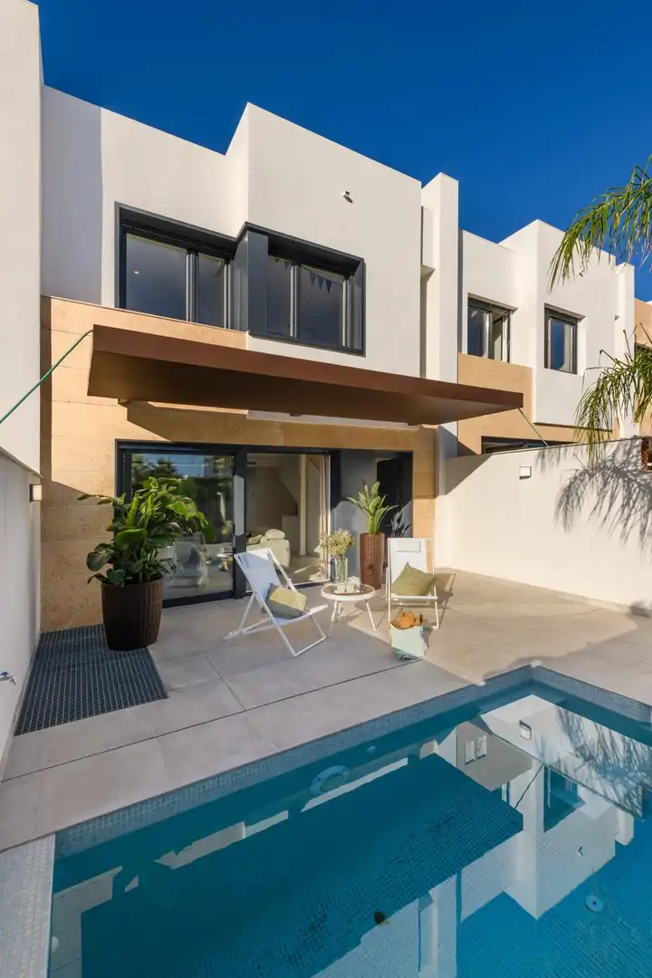 Terrassa de Casa o xalet en venda en Murcia amb Aire condicionat, Jardí privat i Terrassa
