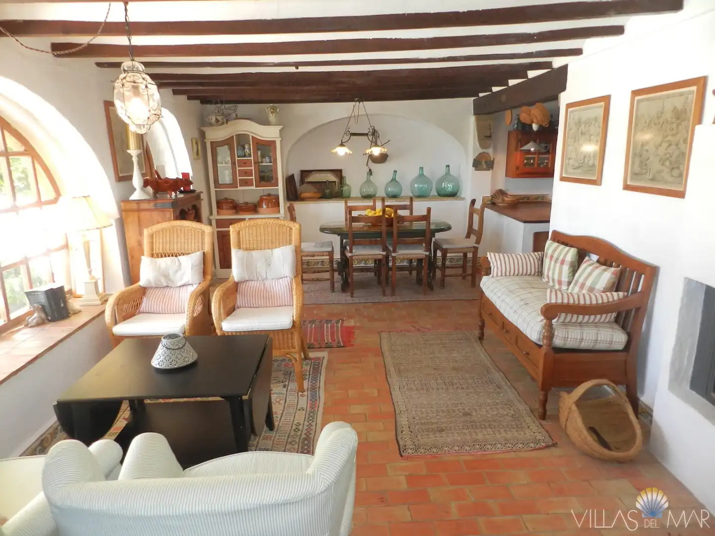 Comedor de Finca rústica en venta en Teulada con Jardín privado, Terraza y Trastero