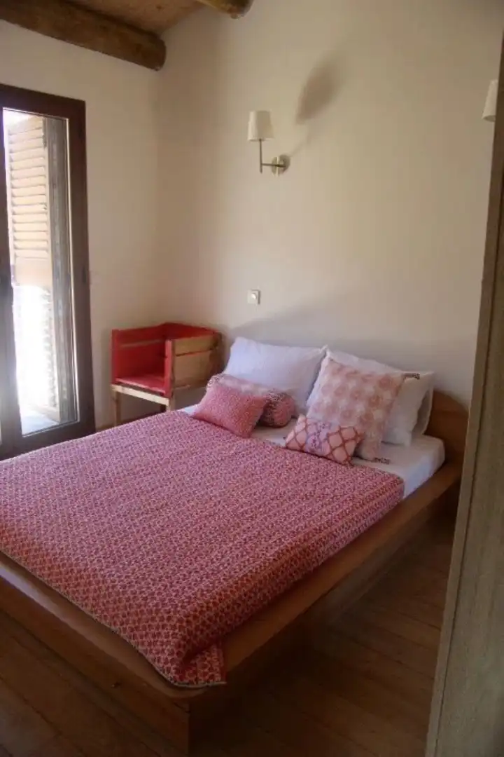 Bedroom of Houses for sale in Bierge  with Heating, Private garden and Storage room