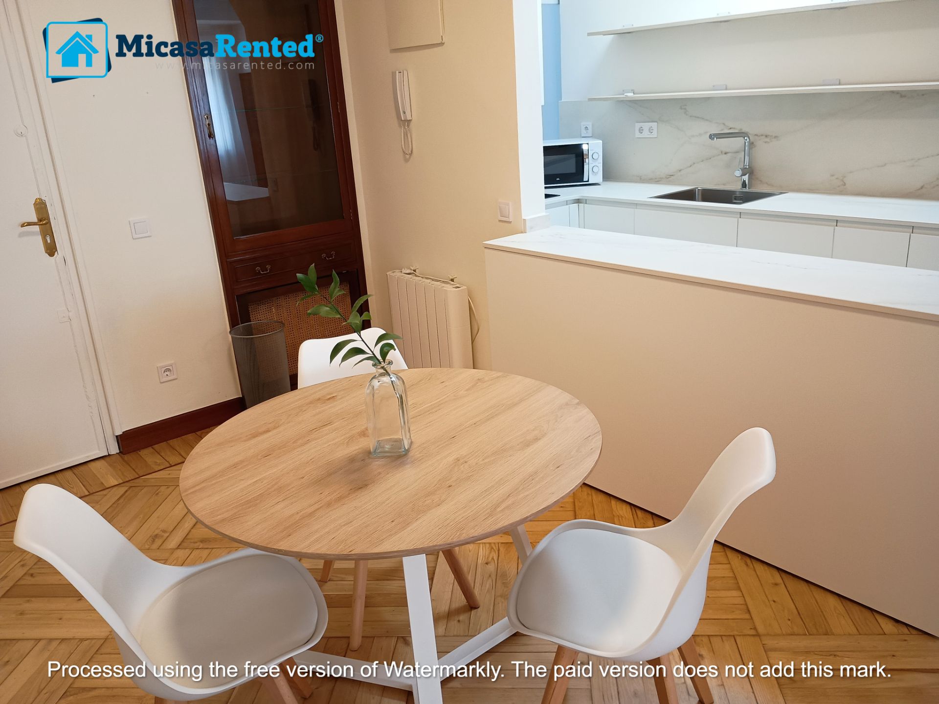 Menjador de Apartament de lloguer en Santander amb Calefacció i Moblat