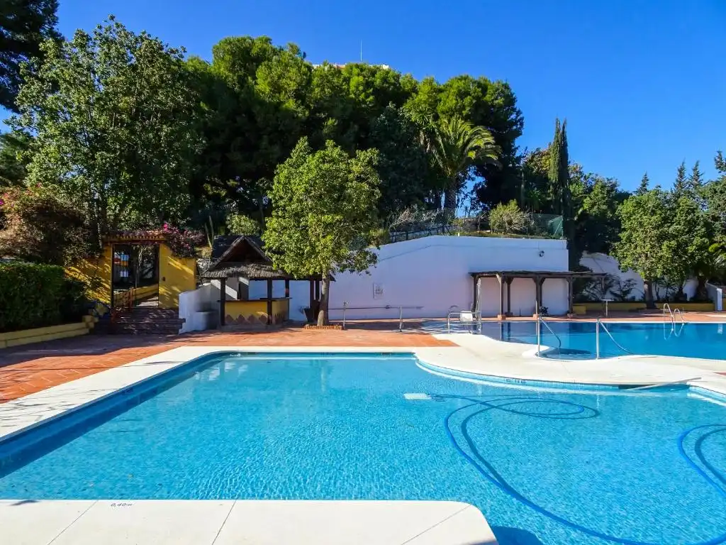 Piscina de Apartamento de alquiler en Torremolinos con Aire acondicionado, Calefacción y Terraza