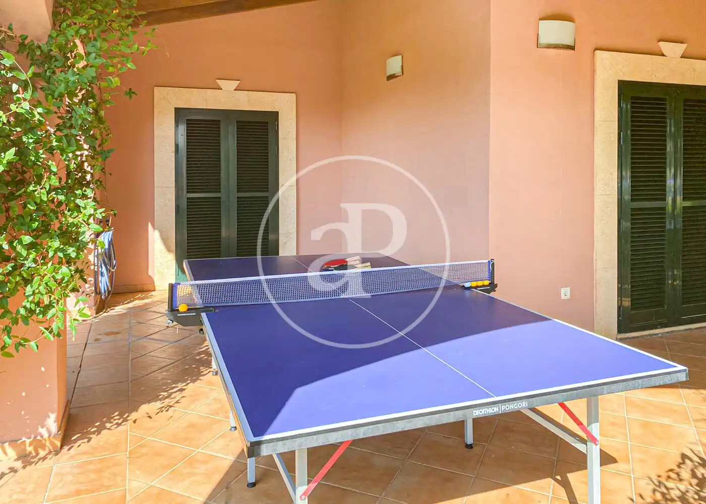 Garden of Houses for rent in Llucmajor  with Air Conditioner, Heating and Private garden