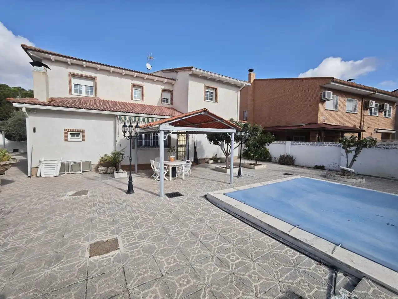 Jardín de Casa adosada en venta en El Álamo con Aire acondicionado, Calefacción y Jardín privado