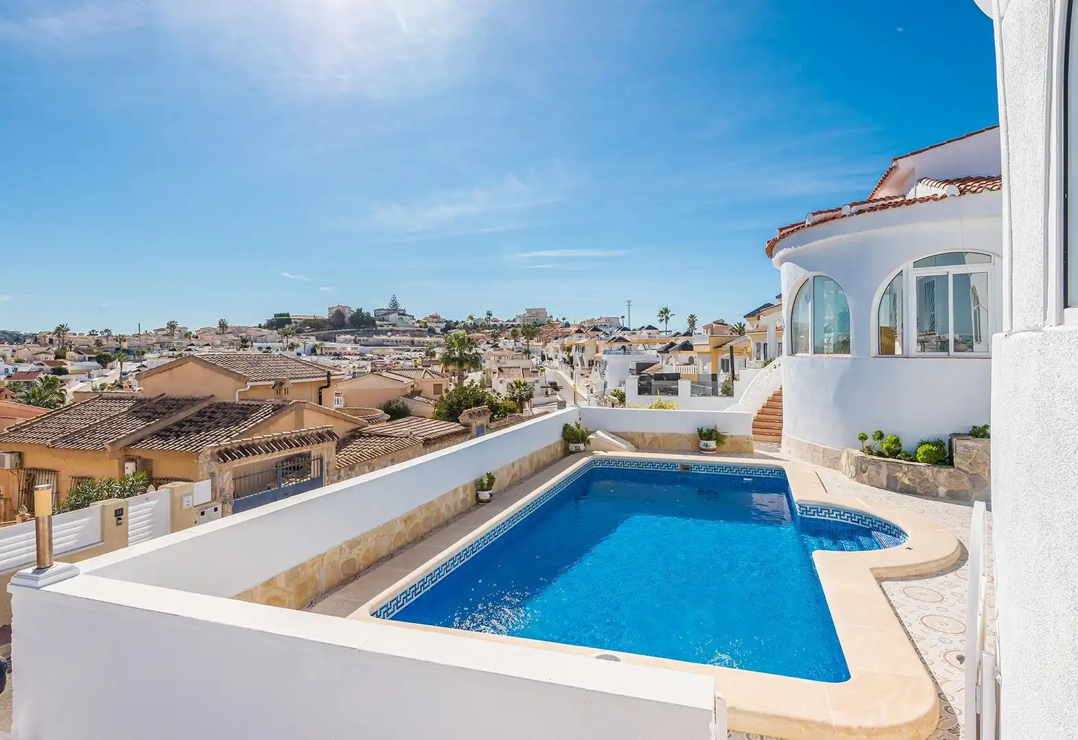 Swimming pool of Houses for sale in Rojales  with Air Conditioner, Heating and Private garden