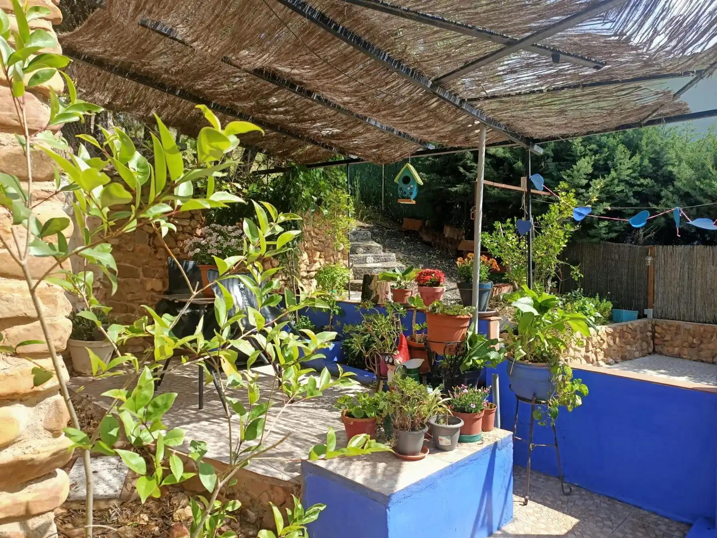 Terrassa de Casa o xalet en venda en Piedrabuena amb Aire condicionat, Calefacció i Jardí privat
