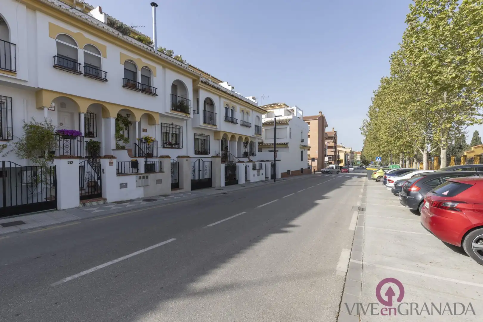 Vista exterior de Casa adosada en venta en Maracena con Terraza y Balcón