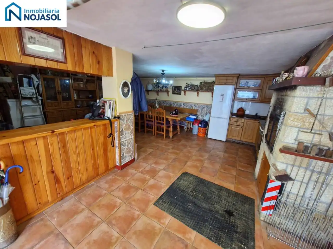 Cuina de Casa adosada en venda en Meruelo amb Calefacció, Jardí privat i Terrassa