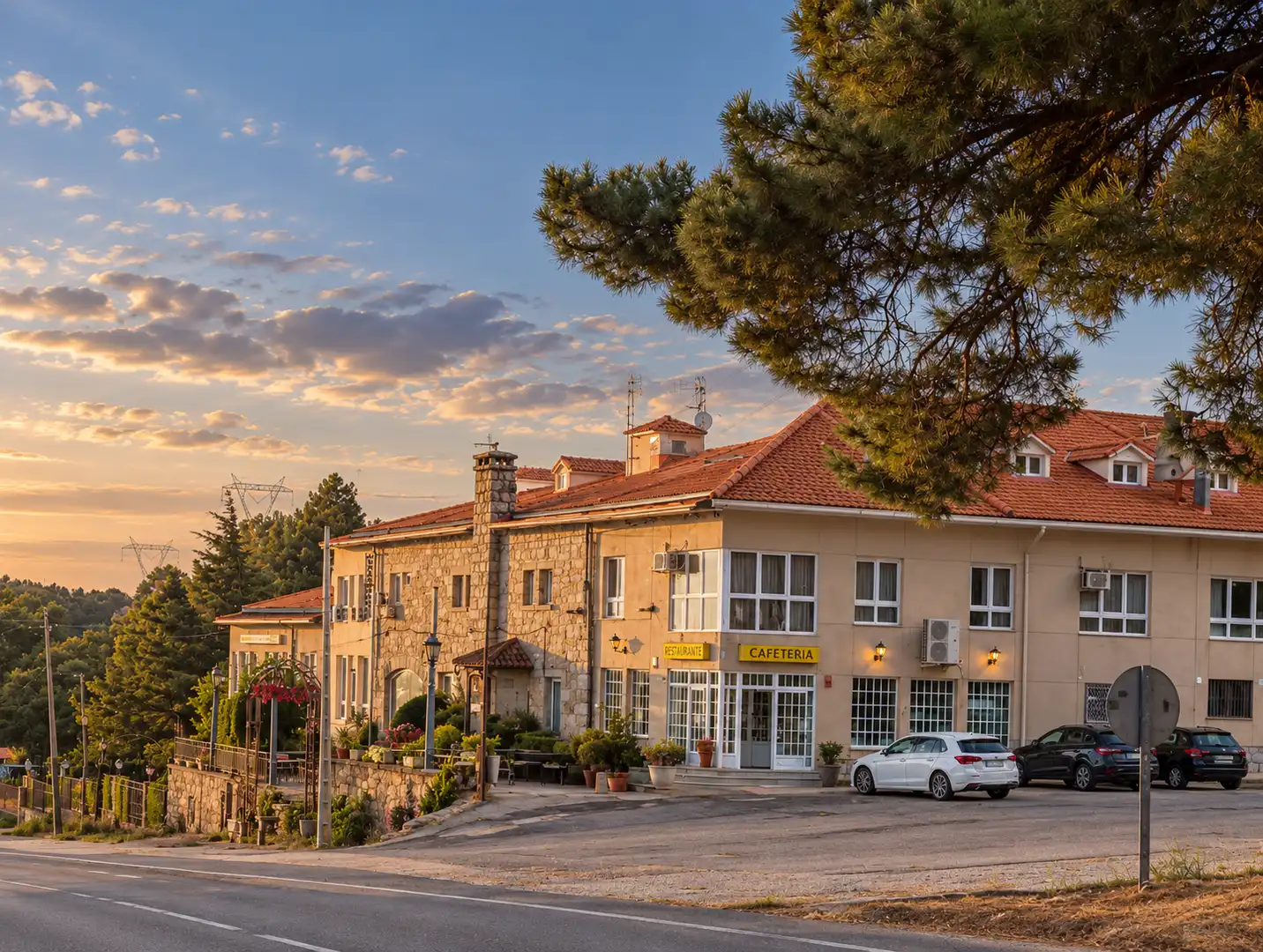 Exterior view of Buildings for sale in Guadarrama, Madrid