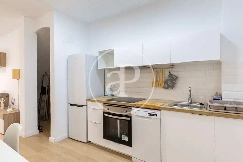 Cocina de Piso de alquiler en Sagunto / Sagunt con Aire acondicionado, Calefacción y Terraza