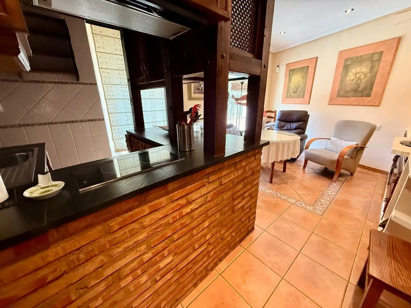Cuina de Casa o xalet en venda en Badajoz amb Aire condicionat i Traster