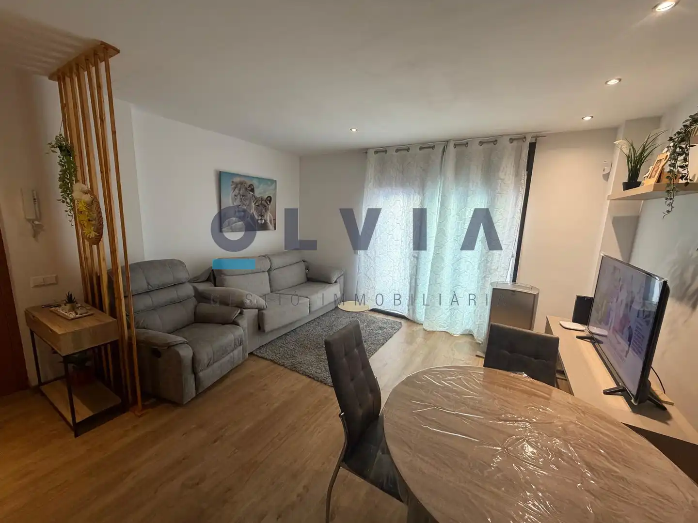 Living room of Flat for sale in Terrassa  with Terrace and Balcony