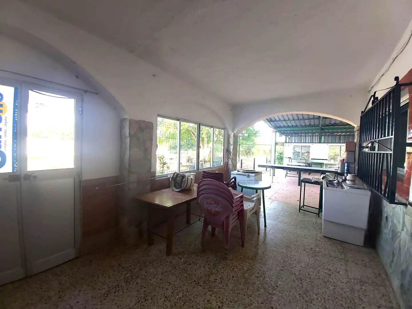Cocina de Casa o chalet en venta en Utrera con Aire acondicionado, Jardín privado y Trastero