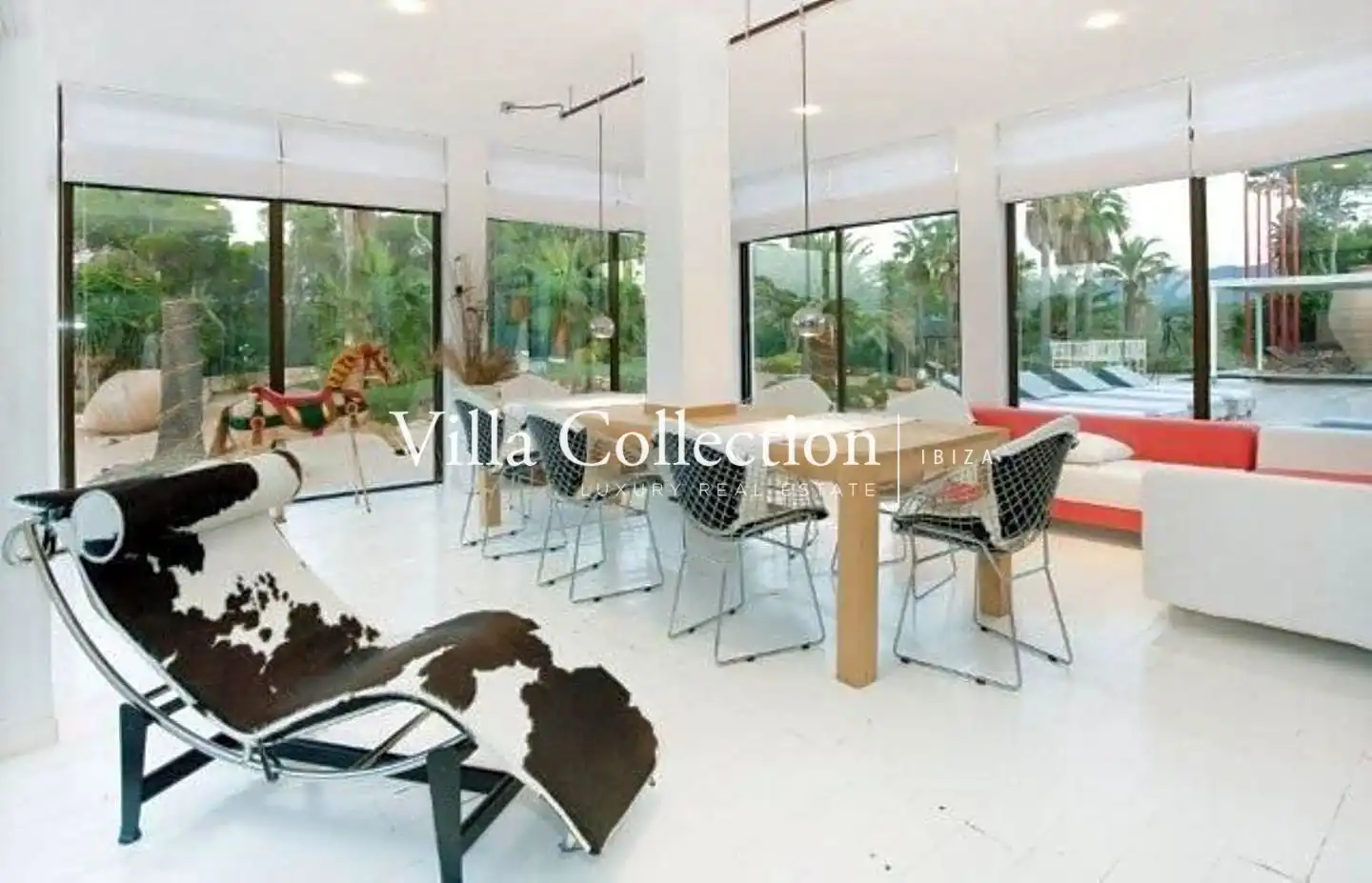 Dining room of Houses for sale in Sant Josep de sa Talaia  with Air Conditioner, Private garden and Terrace