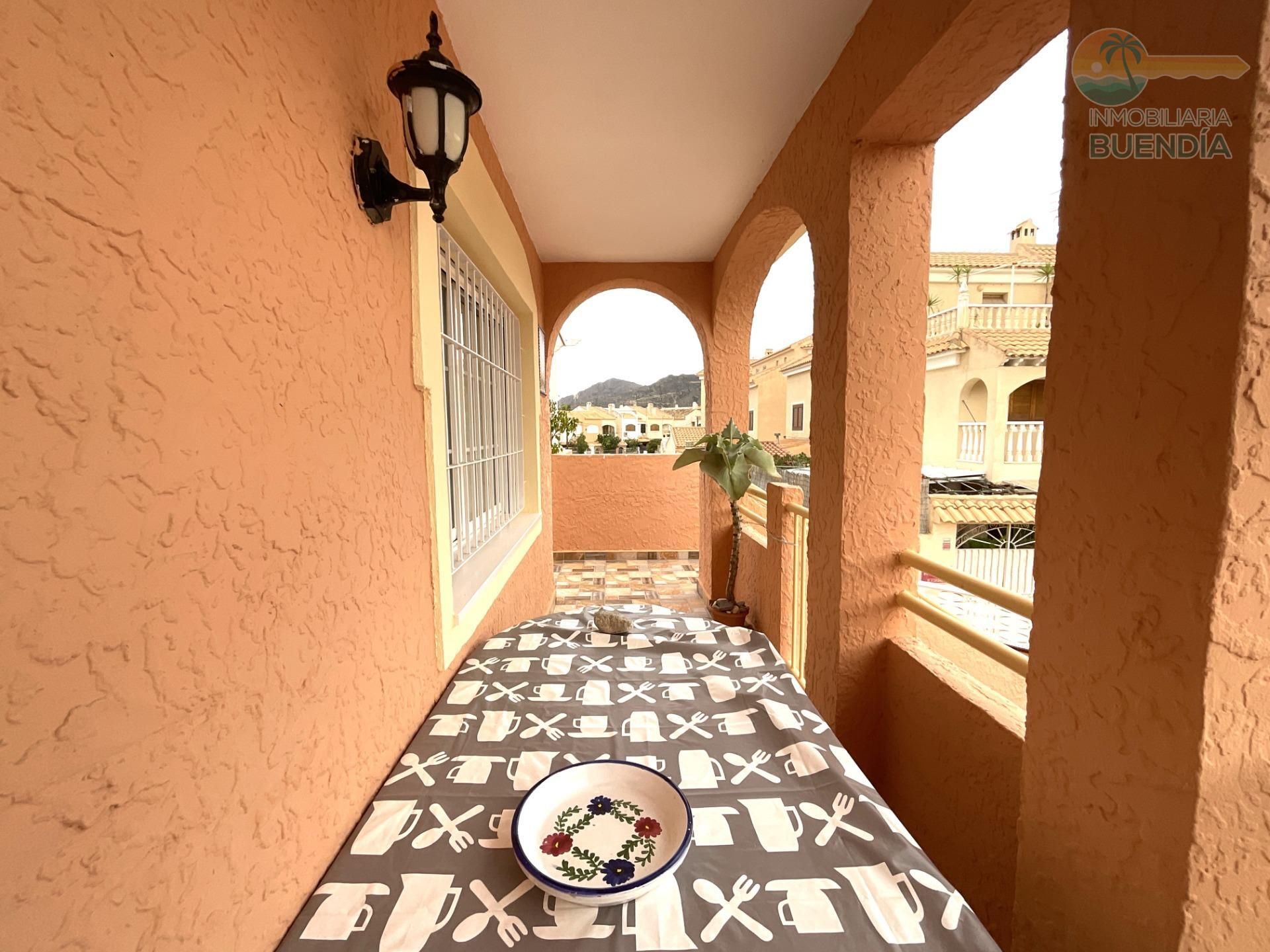 Terraza de Piso en venta en Mazarrón con Aire acondicionado, Calefacción y Jardín privado